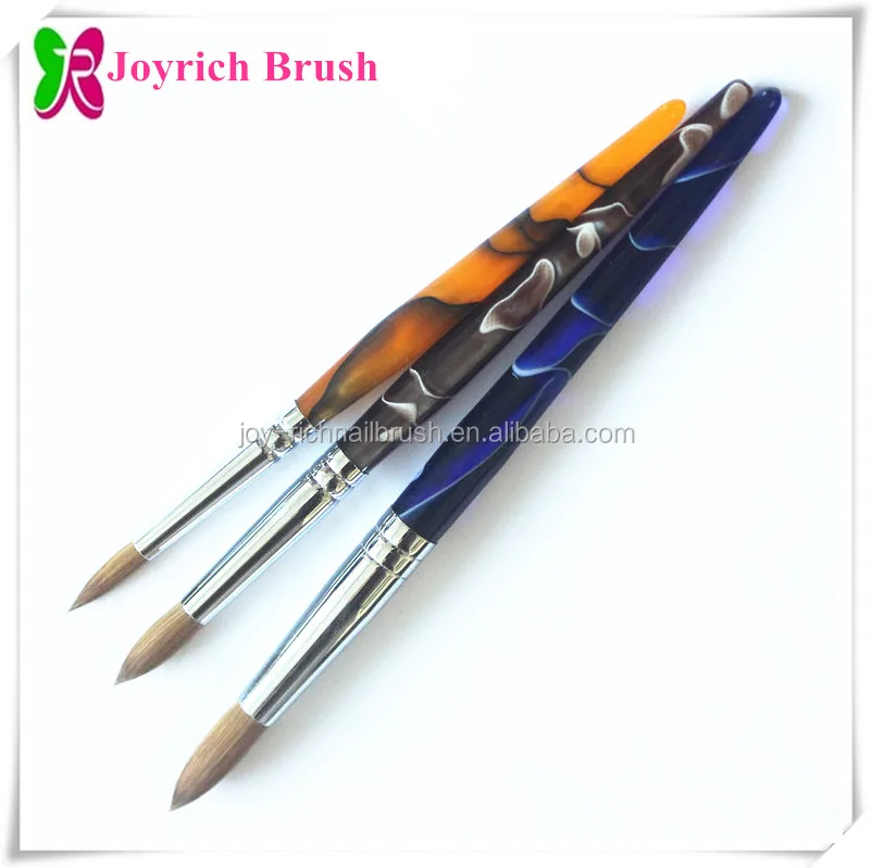 Plastic Handle Round Nail Art Brush.jpg