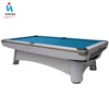 Factory Direct Sale Solid Wood 9ft Slate White Snooker Billiard Pool Table