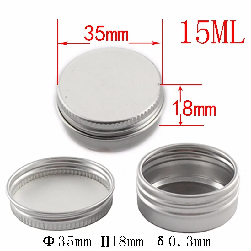 15ml Lip Balm Containers,Wholesale Aluminium Alu Jar Tin,15ml Cosmetics