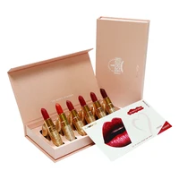 

MYG brand GIFT bullet mini lipstick lipstick set 6 colors for pomelo/rotten tomato/vintage red/positive red/salmon