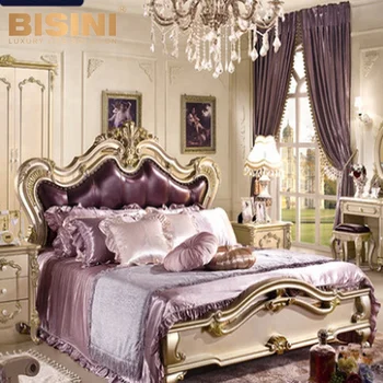 Bisini European Styled Wedding Decoration Luxury Wedding Bedroom Set Princess Wedding Bedroom Furniture Bf07 30014 Buy Wedding Decoration Purple