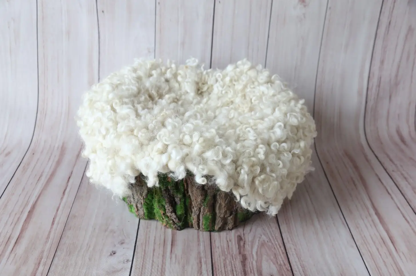 Newborn Wool curly blanket backdrop Baby Wool curly blanket background Newborn baby photography props