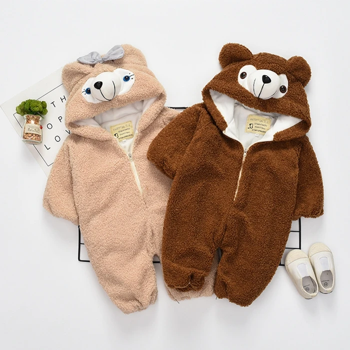 Adorable Baby Pajamas In A Bear Suit Wholesale Children's Romper Buy