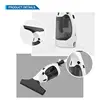 Fashion design battery operated window vacuum cleaner