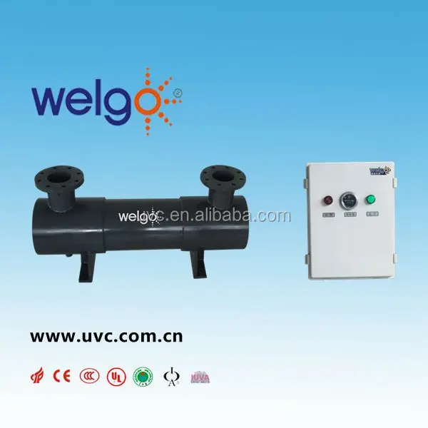
PVC UV Sterilier /Horizontal water filter Ultraviolet/ Sea Water and waste water treatment 