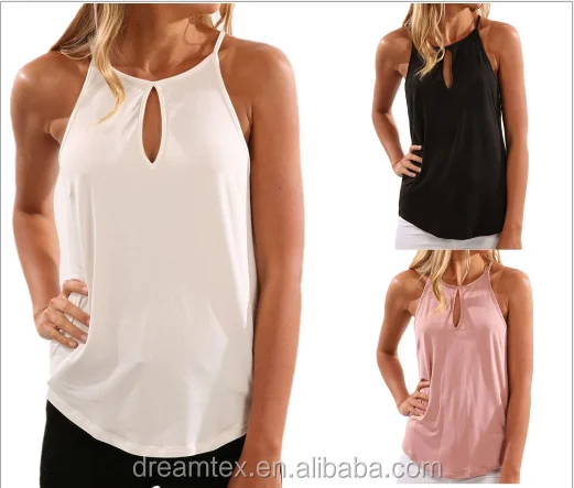 

2019 summer new sexy women blank t shirt women tank top, 8colors