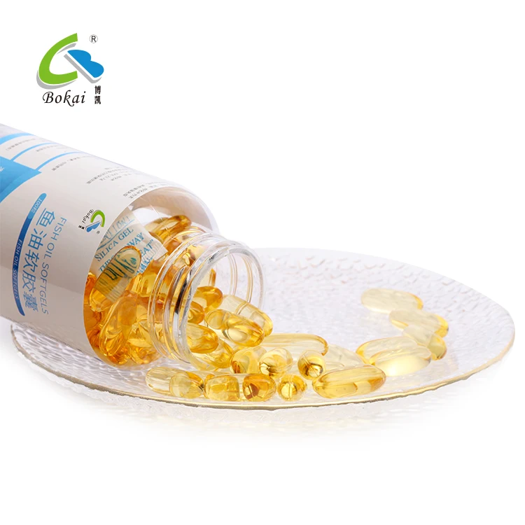 
GMP certified clear OMEGA 3 Fish oil softgel/Fish oil gelatin capsules/Fish oil 1000mg softgels  (62179444904)