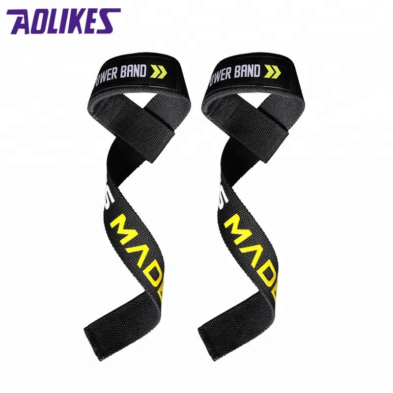 

Adjustable weight lifting training silicone anti-slip wrist strap, Black