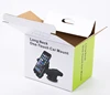 corrugated cardboard die-cut boxes flat tuck top snap bottom side loading paper mailer boxes for mobile phone accessories
