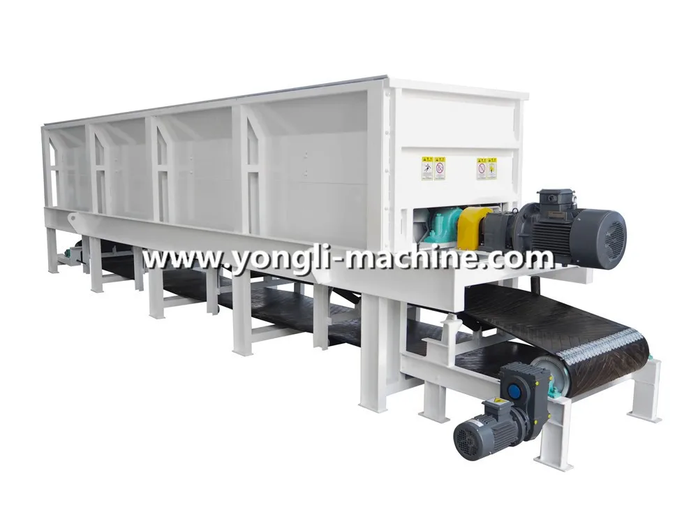 High automatic wood debarker/ wood peeling machine