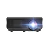 New EUG Mini portable projector D6+ black cover 3d mini wifi hd led projector