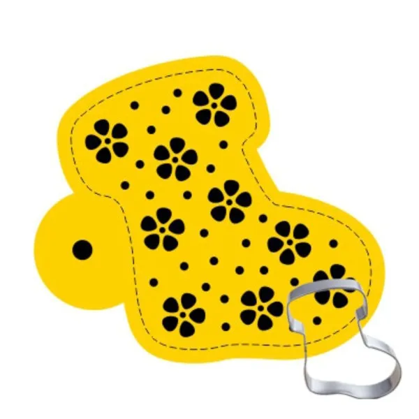 Hot Sale Shoe Shape Cake Stencils Cookie Chocolate Decorating
