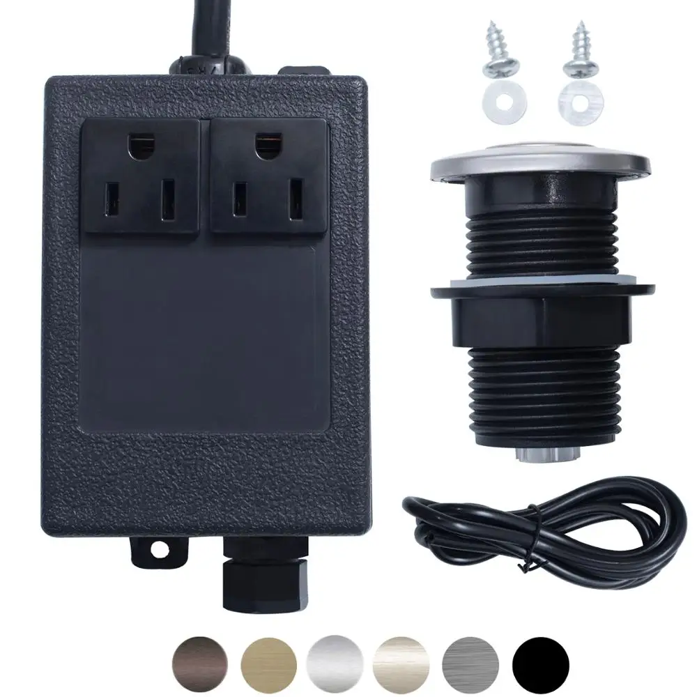 
High Quality air switch for SPA and food waste disposer 