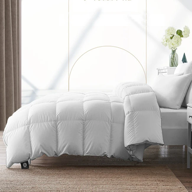 Hot Sale Pure White Duck Feather And Down Duvet Buy Duvet Duck
