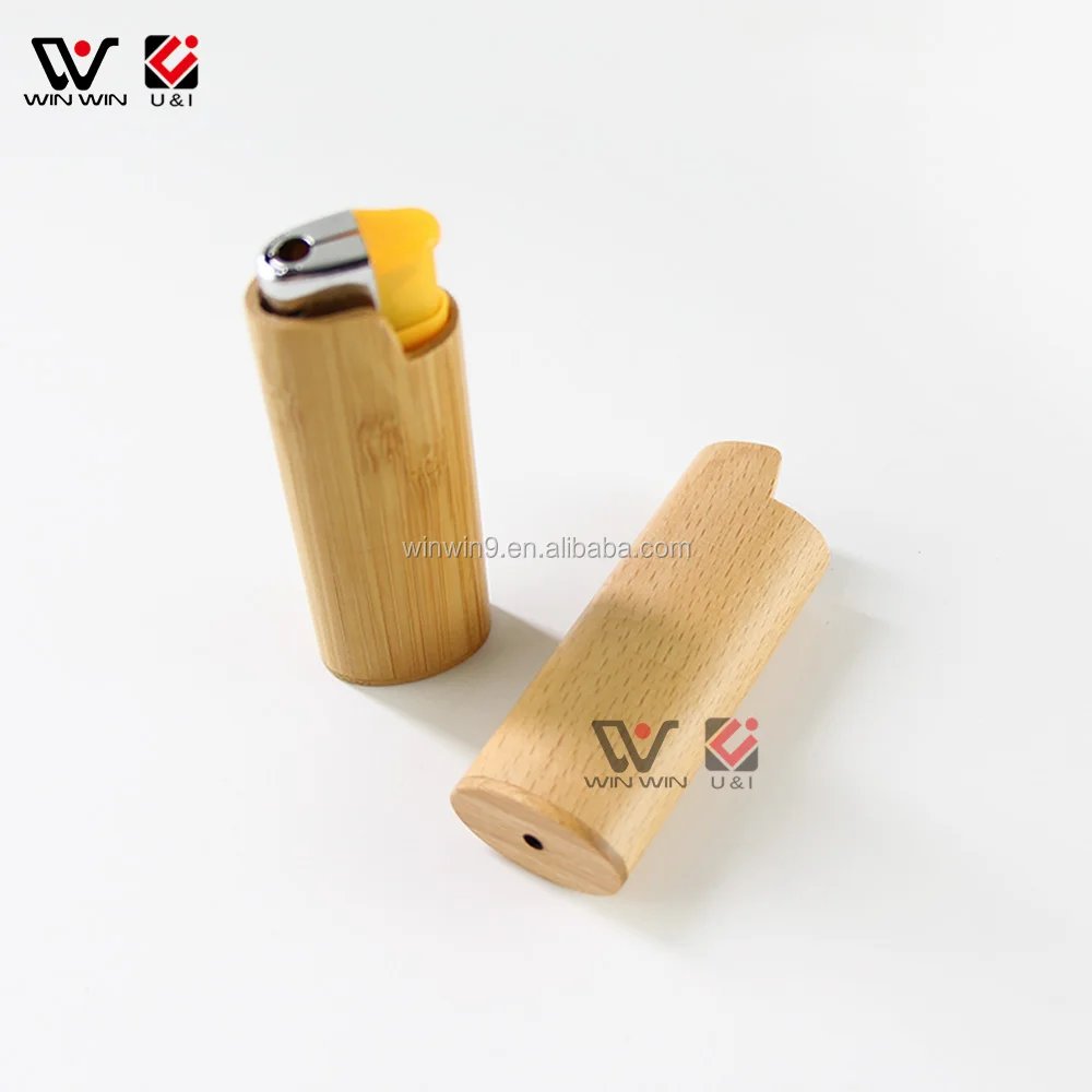 Biodegradable Bamboo Wood Custom Lighter Packing Case Engraved Buy