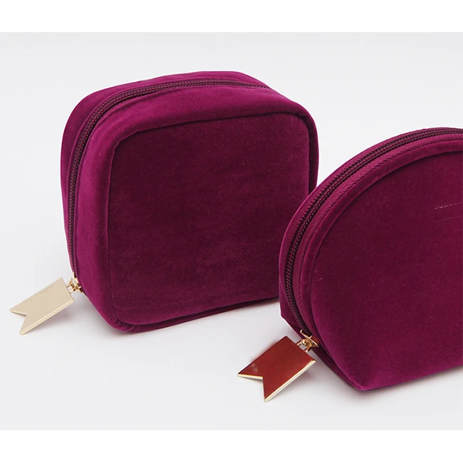 velvet makeup case