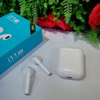 

Best Price I11tws Complete Blue Box Siri Touch Stereo Headphone For Iphone 7 Ipod