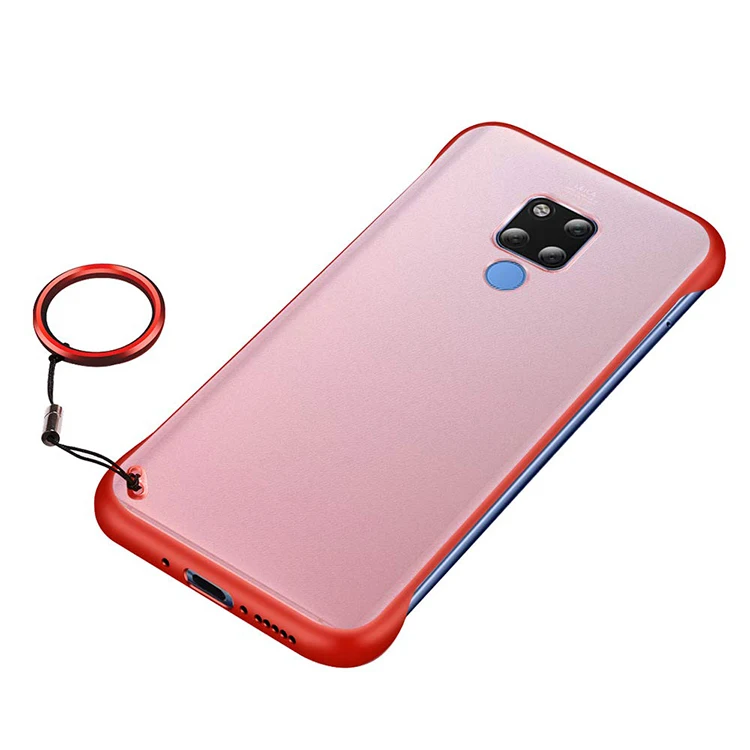 

Durable Black Color Frameless Shockproof Case For Huawei Mate 20, Black,blue,yellow,red