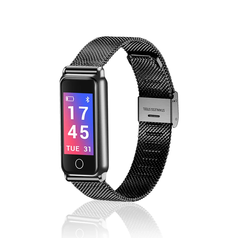 

drop shipping Y8 Smart Stainless Steel Bracelet Watches Smart Watches 2018, Red, blue, black,brown
