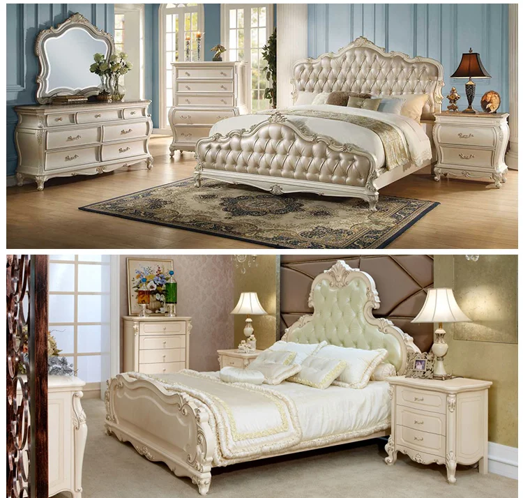 Custom Made Antique Rococo Bed,Rococo Bed Frame,Rococo King Bed