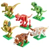 2018 new design children toys different dinosaur puzzle building blocks