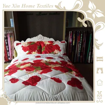 Queen Size 3d Rose Quilt In Bedding Set Comforter Set Customer