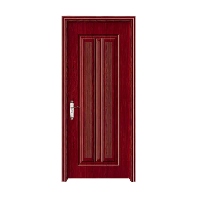 Walnut Veneer Doors Porte Interne De Chambre En Bois Moderne Wood ...