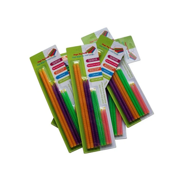 

Wholesale Magic Plastic Bag Sealer Stick, Mix color