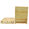 China Factory Wholesale Beehive Two Levels Beehive Accessories Wooden Bee Hive