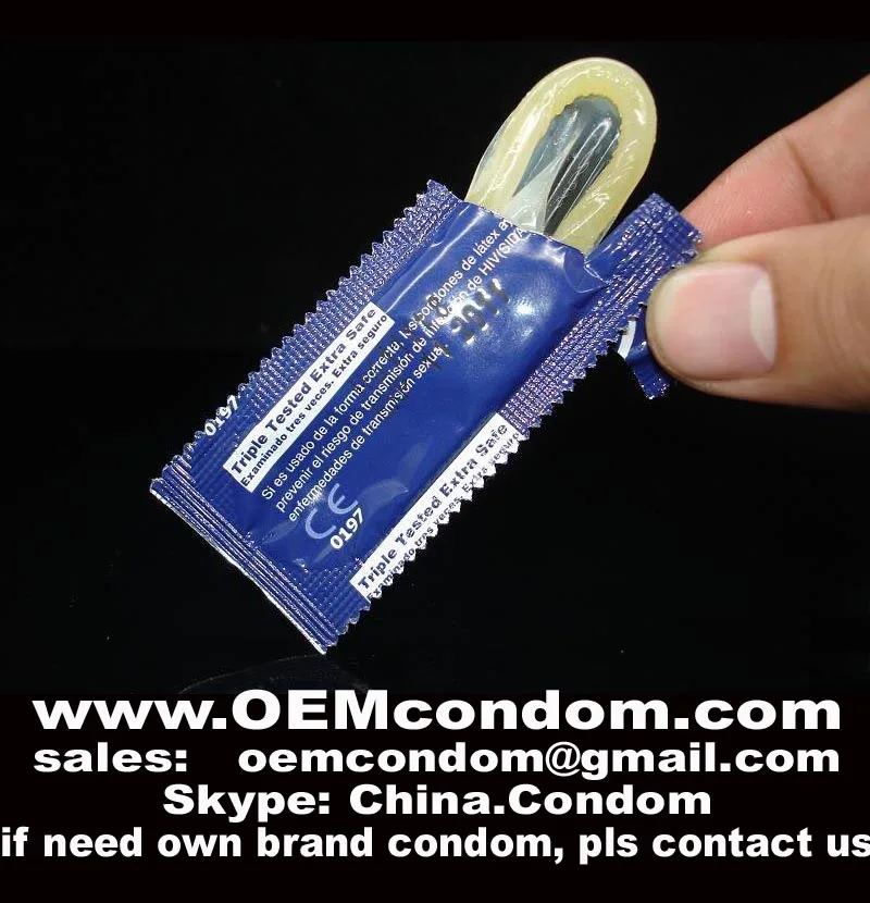custom condom manufacturer from China 