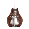 Decorative design wooden ceiling lamp indoor hanging pendant light