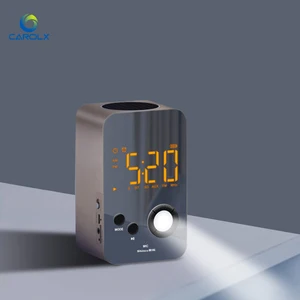 Portable Bluetooth Speaker FM Radio Alarm Clock