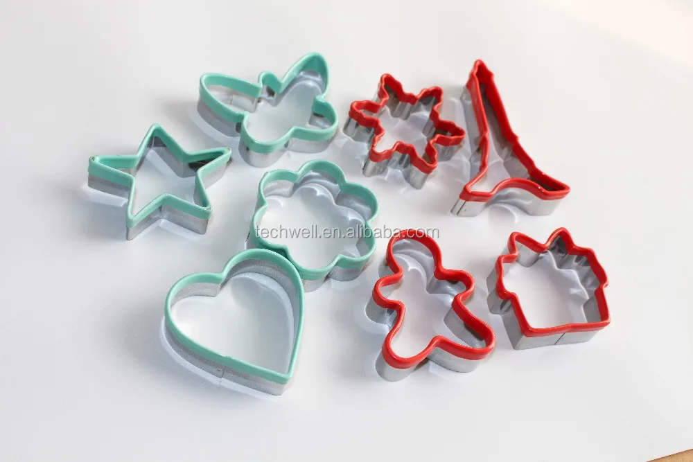
12 Pieces Animal Dinosaur Christmas Custom Cookie Cutter Set 