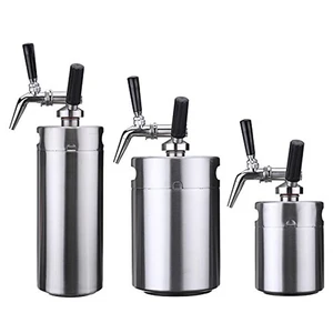 Image of 2019 Wholesale pricing optional customized logo nitro cold home brew keg for coffee tea party bbq trip