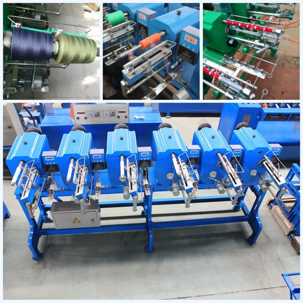 High Speed Pp Tape Twine Spool Winding Machine Buy Rope Bobbin