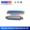 37p D-SUB female connector DP 37P female ST DIP 37 Pin D-SUB Connector