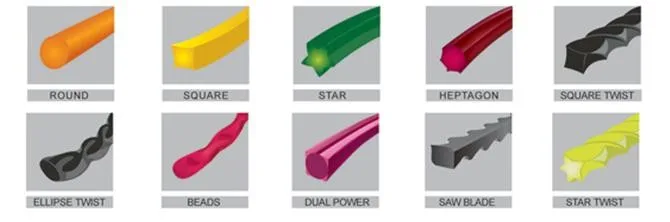 Ntec High Quality Nylon Trimmer Line All Sizes For Different Weed Eater 