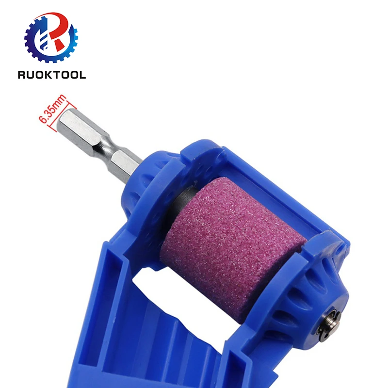 
Free Shipping 2-12.5mm Portable Drill Bit Sharpener Corundum Grinding Wheel Powered Tool for Drill Polishing 