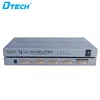 225MHZ DVI 1 input 4 output 1x4 audio dvi splitter