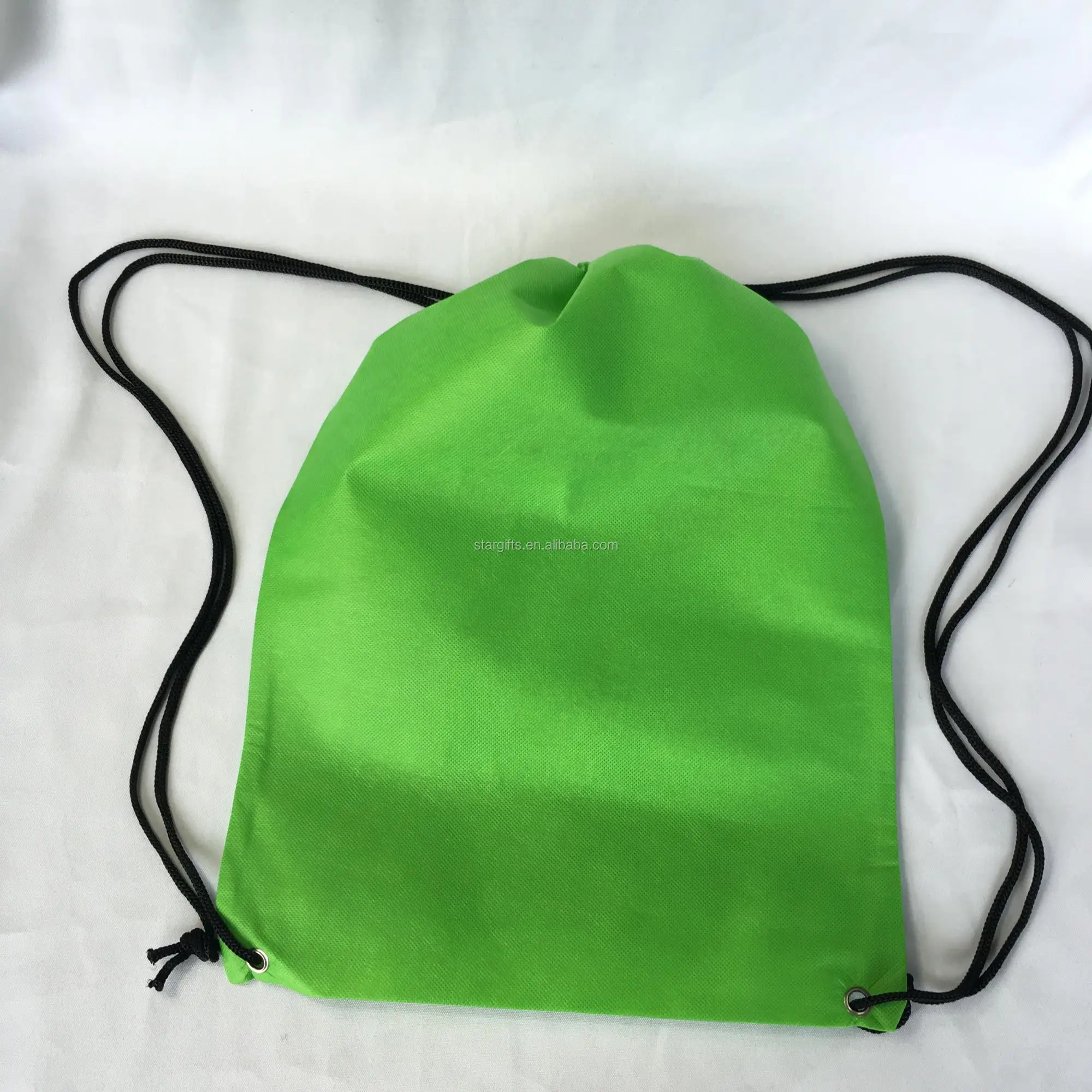 woven drawstring bag