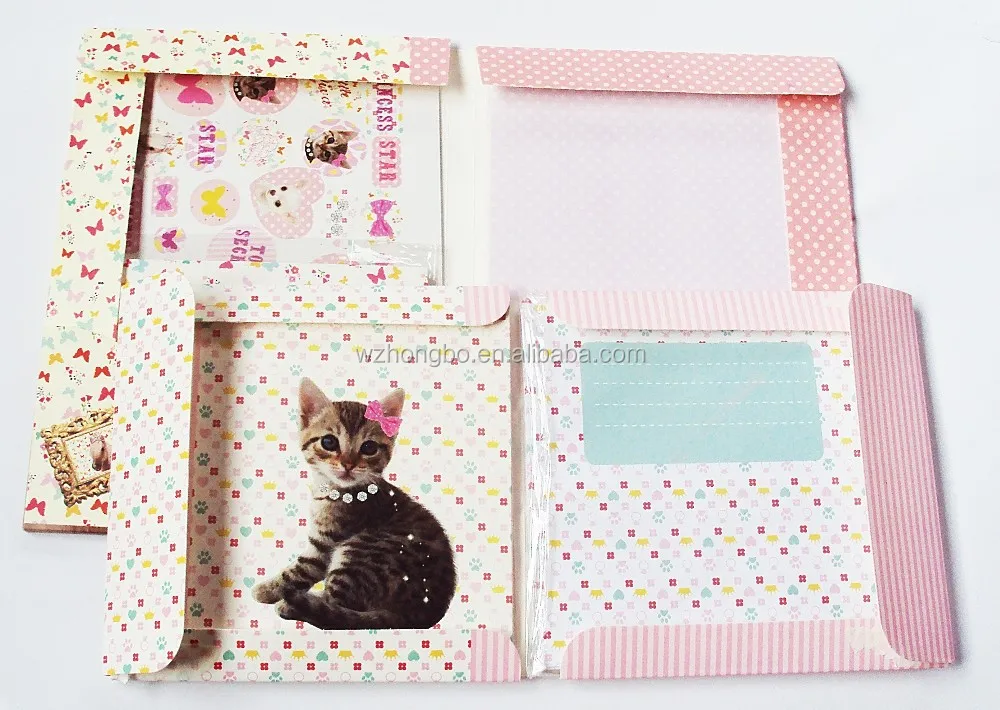 
letter paper with envelope set 