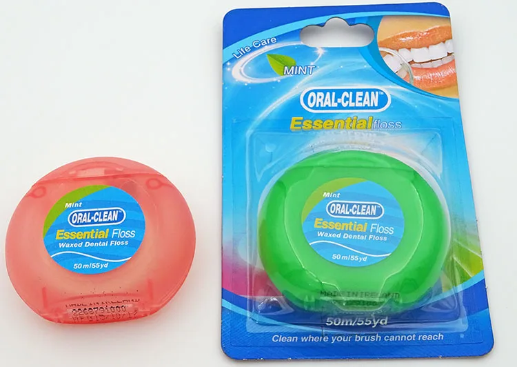 50m Oral Clean Dental Floss Abrasive Nylon Expanding Floss 01 Buy