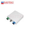 Mini Type Passive WDM FTTH CATV PON Fiber Optical Receiver Box Node for Digital TV