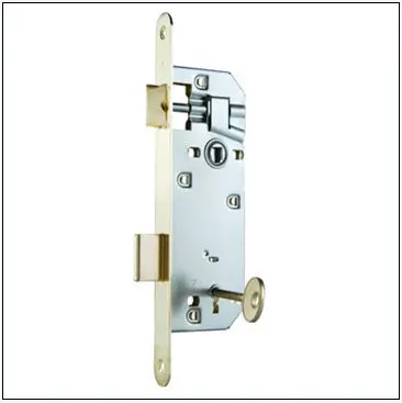 accordion door lock with key