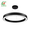 Diameter 1200mm Ring Shaped LED Chandelier Modern Hanging Lights For Office