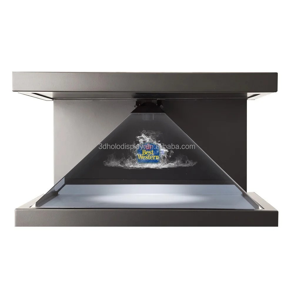 

Holographic Display 3D Pyramid Holo Box Hologram Showcase For Watch Jewelry
