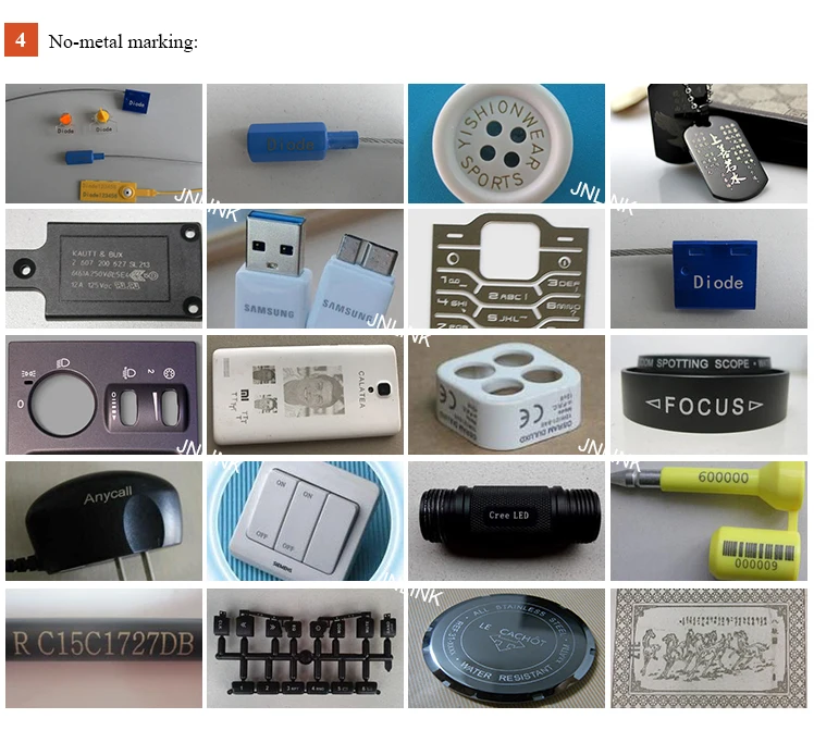 cover fiber laser marking machine price 30w 50w 100w