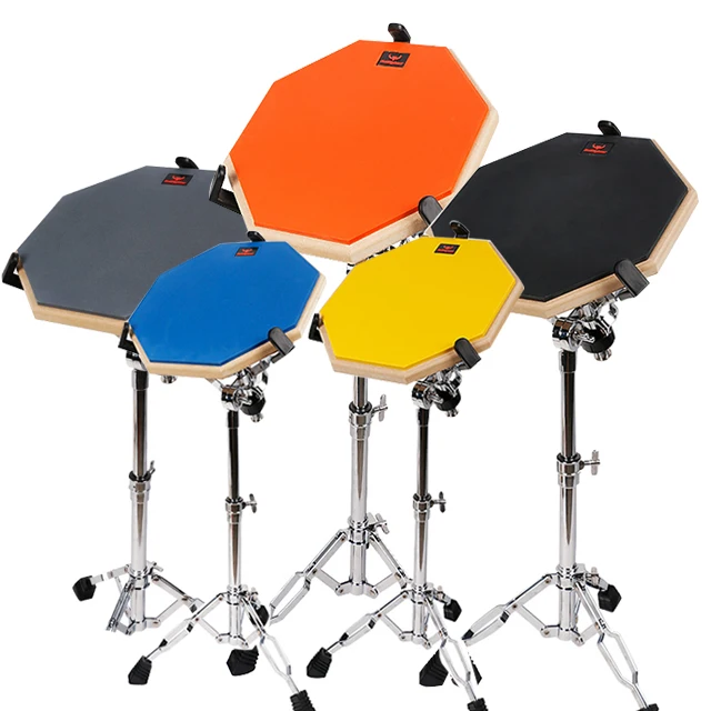 

Students practice percussion instruments  drum pad practise pad with stand