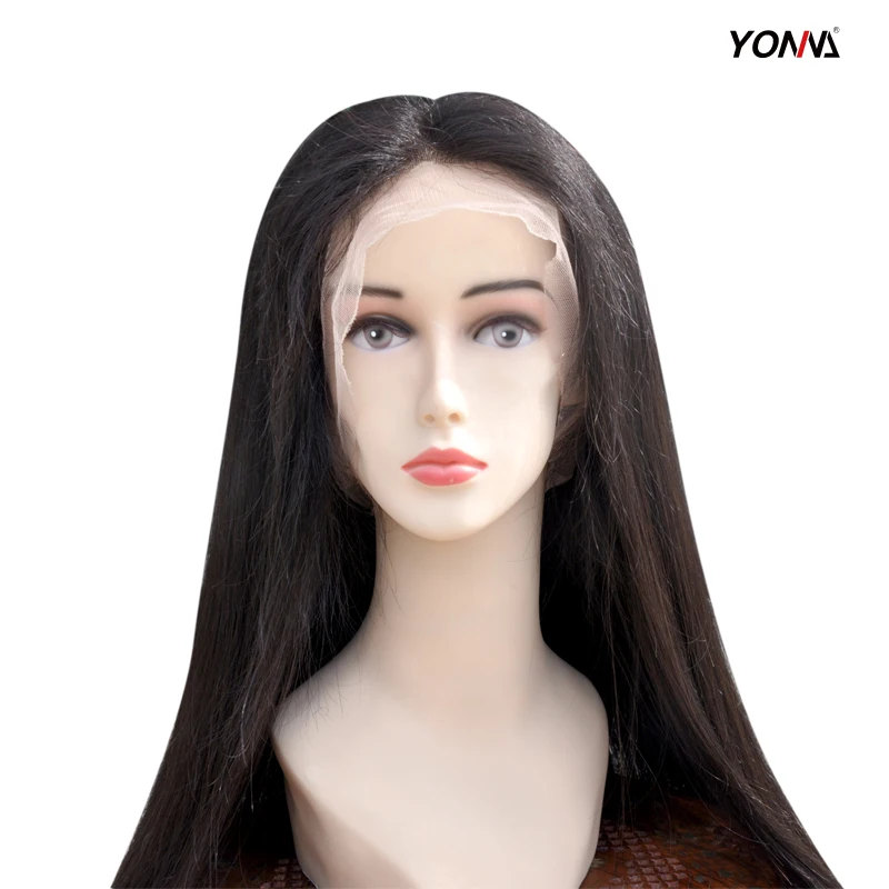 

Yotchoi Top Grade Silky Straight Unprocessed Lace Front Wigs Glueless Lace Front Human Hair Wigs for Black Women, N/a