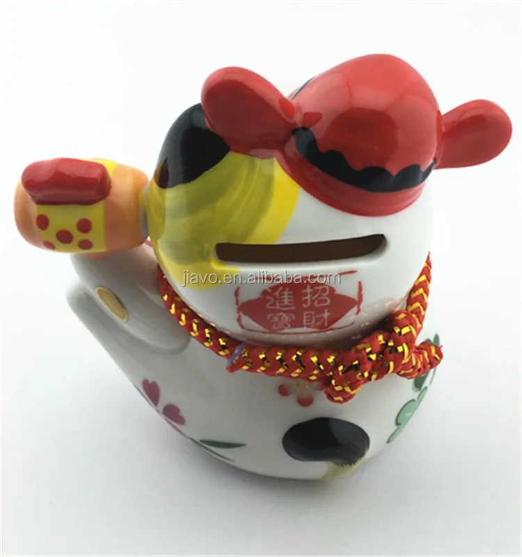Factory Custom made best home decoration Japanese waving lucky cat